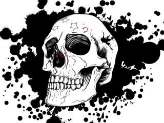 blackberry, iskelet duvar kağıdı, skull wallpaper, emo