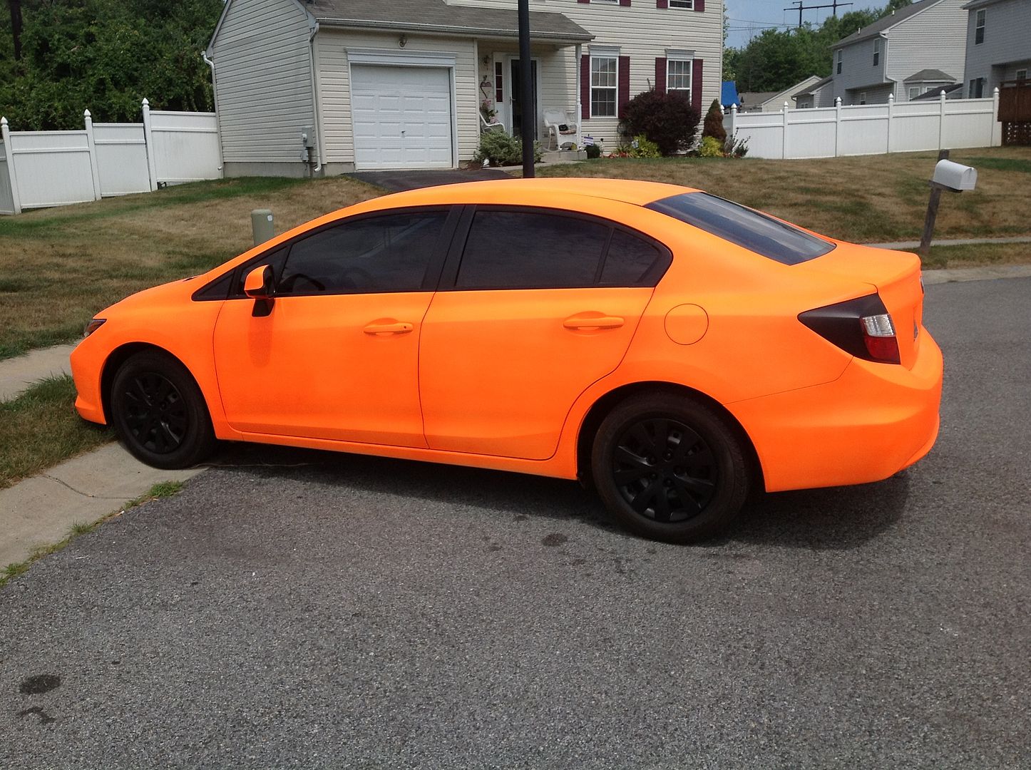 Audi A5 Orange