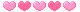 kawaii divider photo: Pink Heart Divider p31.gif