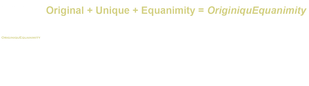 Originiquequanimity Logo
