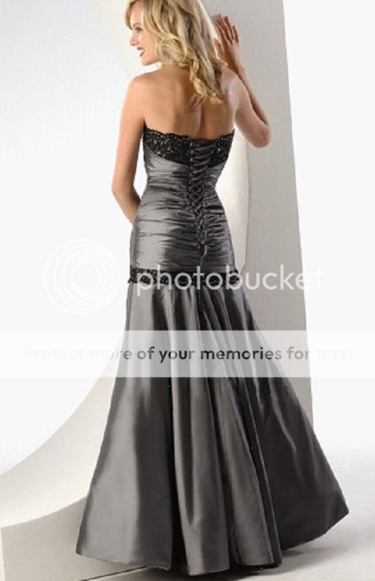 New In Stock Woman Formal Evening Dress Prom Ball Gown  