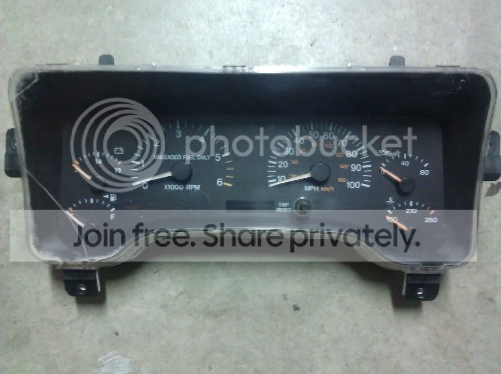 XJ Gauge cluster Jeep Cherokee Forum