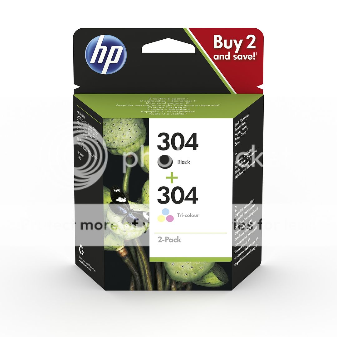Genuine Hp 304 Black And Colour Combo Pack Ink Cartridge For Hp Envy 5020 Ebay 5924